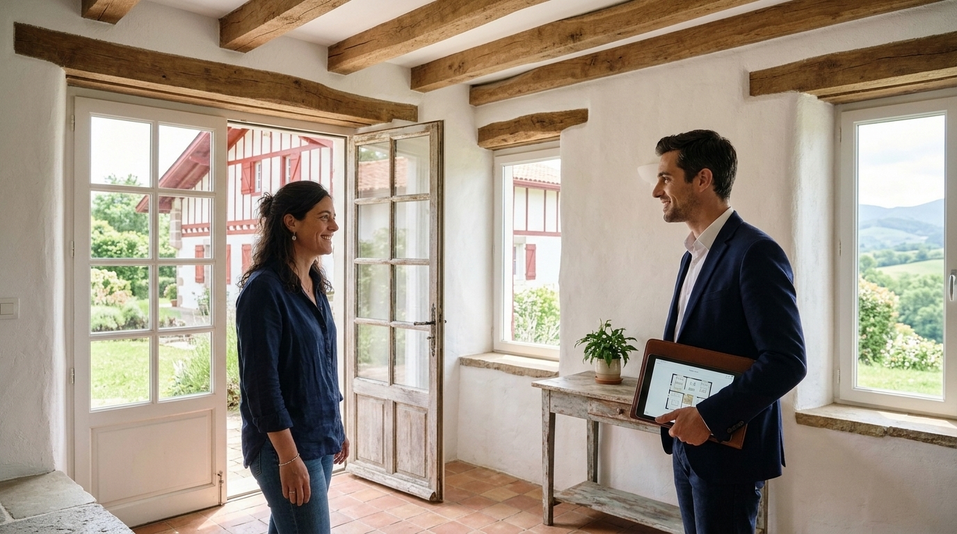 Propriété néo-basque ouverte aux estimations d'agents certifiés